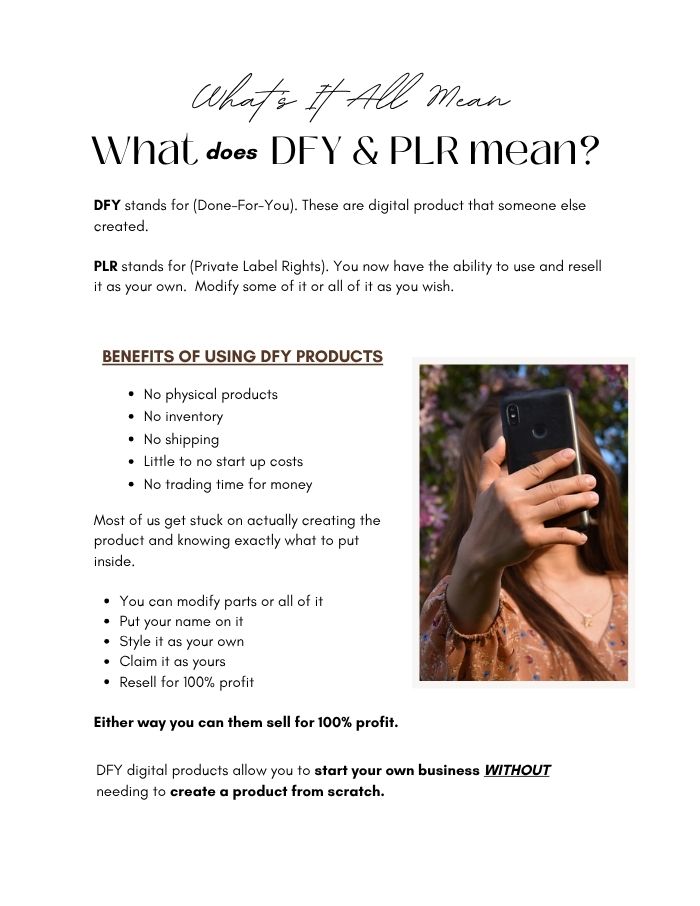 A page from inside The Beginner's Roadmap: How to Make Money With Digital Products